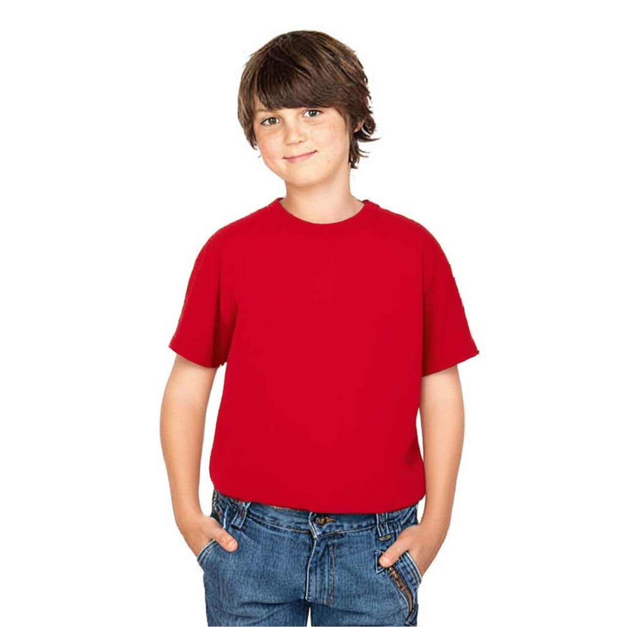 6 Pack : Tultex® Youth Fine Jersey Crewneck Short Sleeve T-Shirt